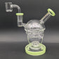 Hittn Glass 6" Fab Egg Dab Rig-Avernic Smoke Shop