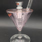 Hittn Glass 6" Martini Glass Bubbler-Avernic Smoke Shop