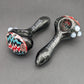 Hittn Glass Worked Cap Spoon Pipe-Avernic Smoke Shop