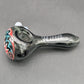 Hittn Glass Worked Cap Spoon Pipe-Avernic Smoke Shop
