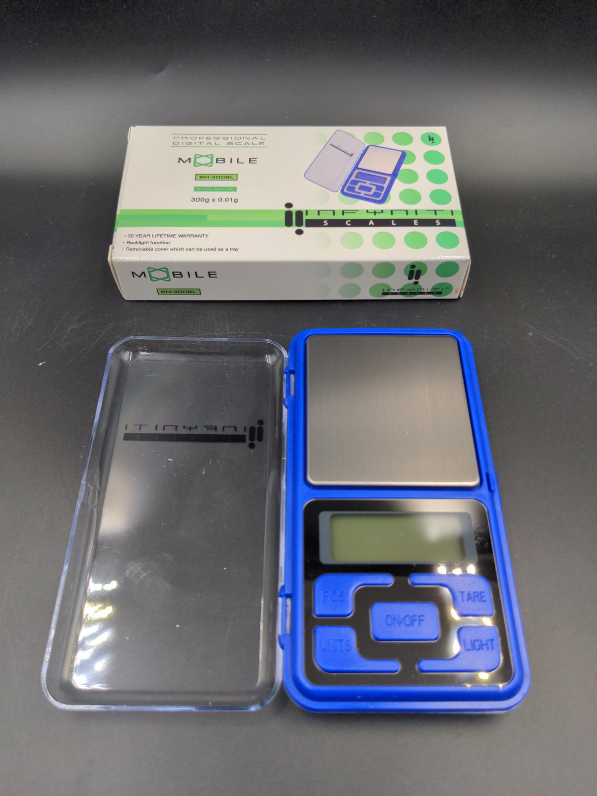 Infyniti Infyniti BM300 Mobile Scale 300G X 0.01G – Midnight Distribution