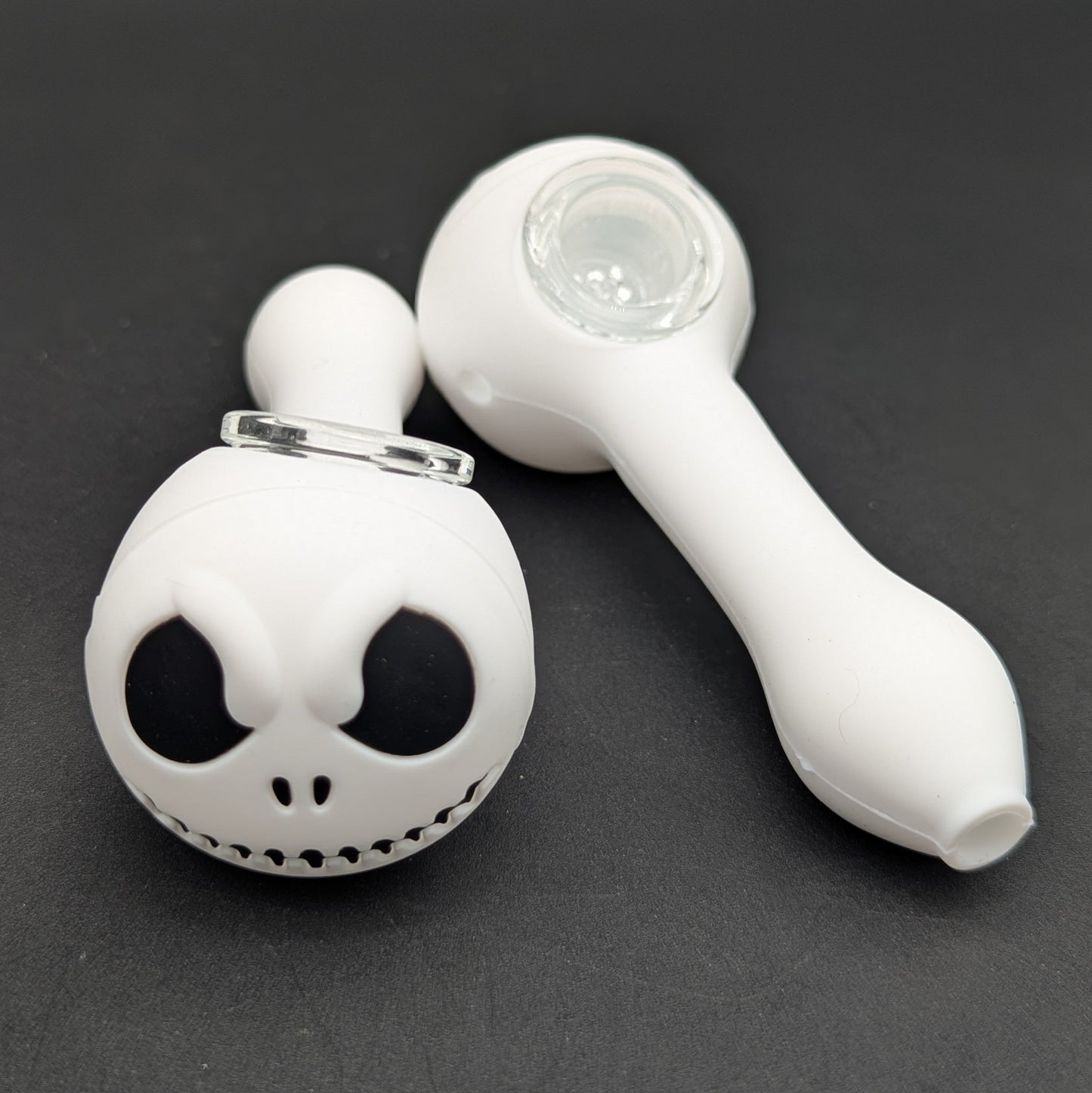 Jake Skeleton Silicone Hand Pipe | 4.5"-Avernic Smoke Shop