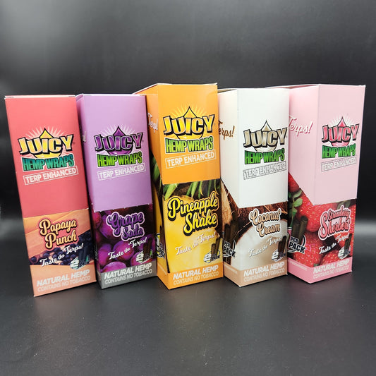 Juicy Terp Enhanced Hemp Wraps - Box of 25-Avernic Smoke Shop
