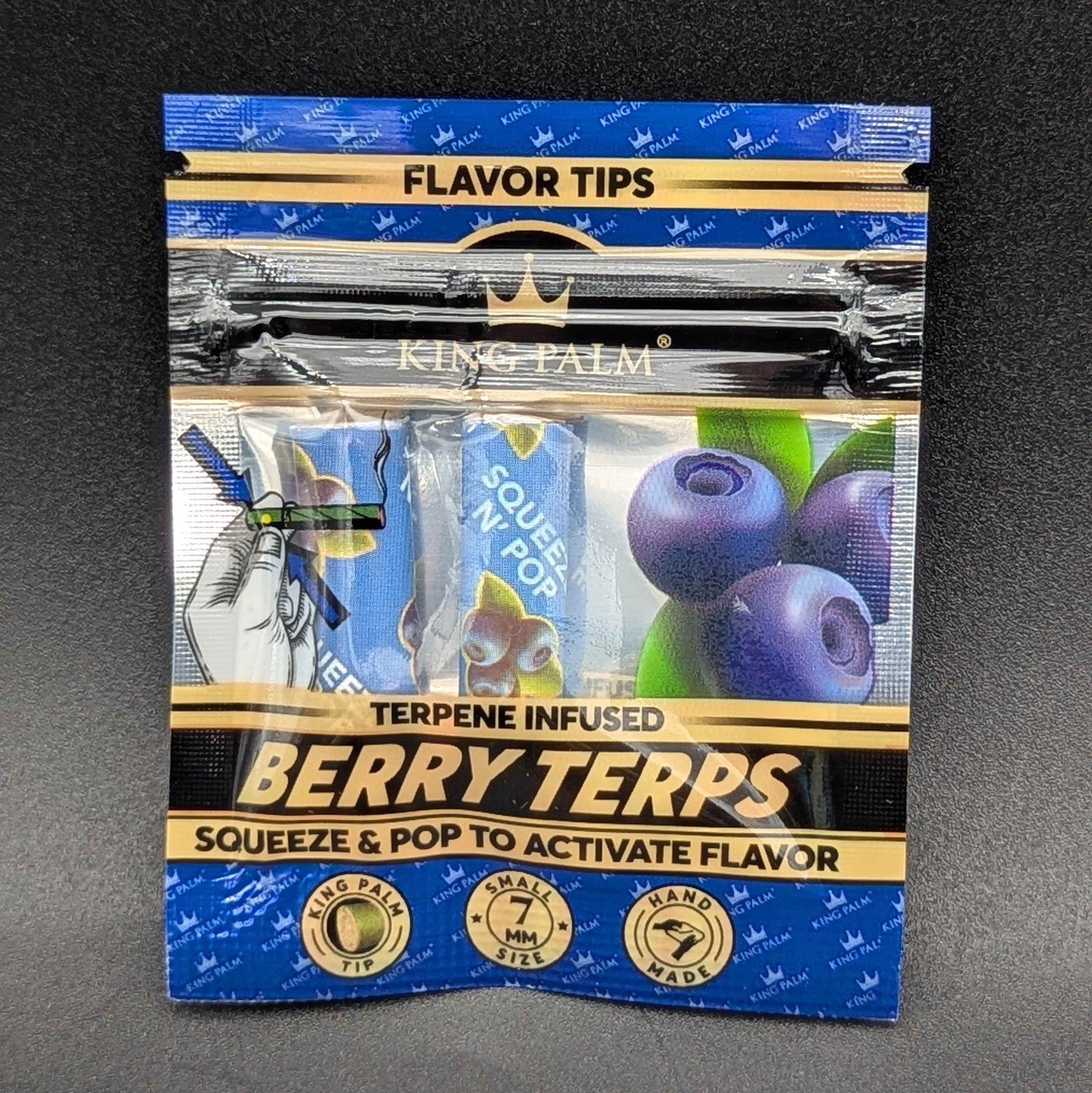 King Palm 2pk Flavor Filter Tips - Berry Terps – Midnight Distribution