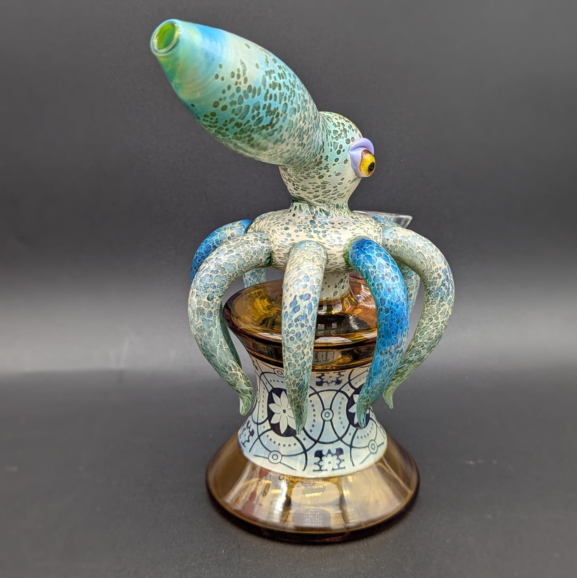 Kraken Mini Water Pipe 7"-Avernic Smoke Shop