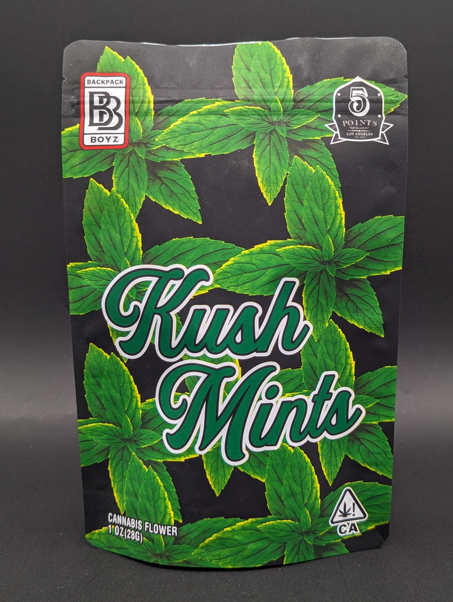 Kush Mints 1oz Mylar Bags