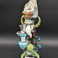 Lookah Glass - 11" Dry Bones High Grade Water Pipe