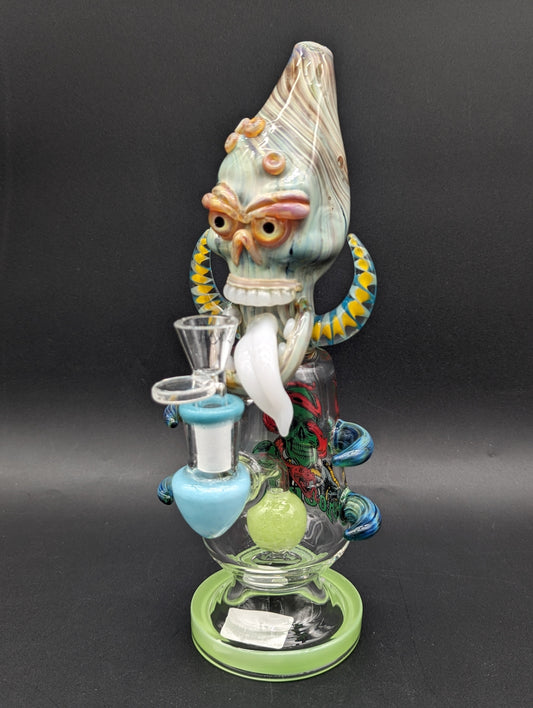 Lookah Glass - 11" Dry Bones High Grade Water Pipe