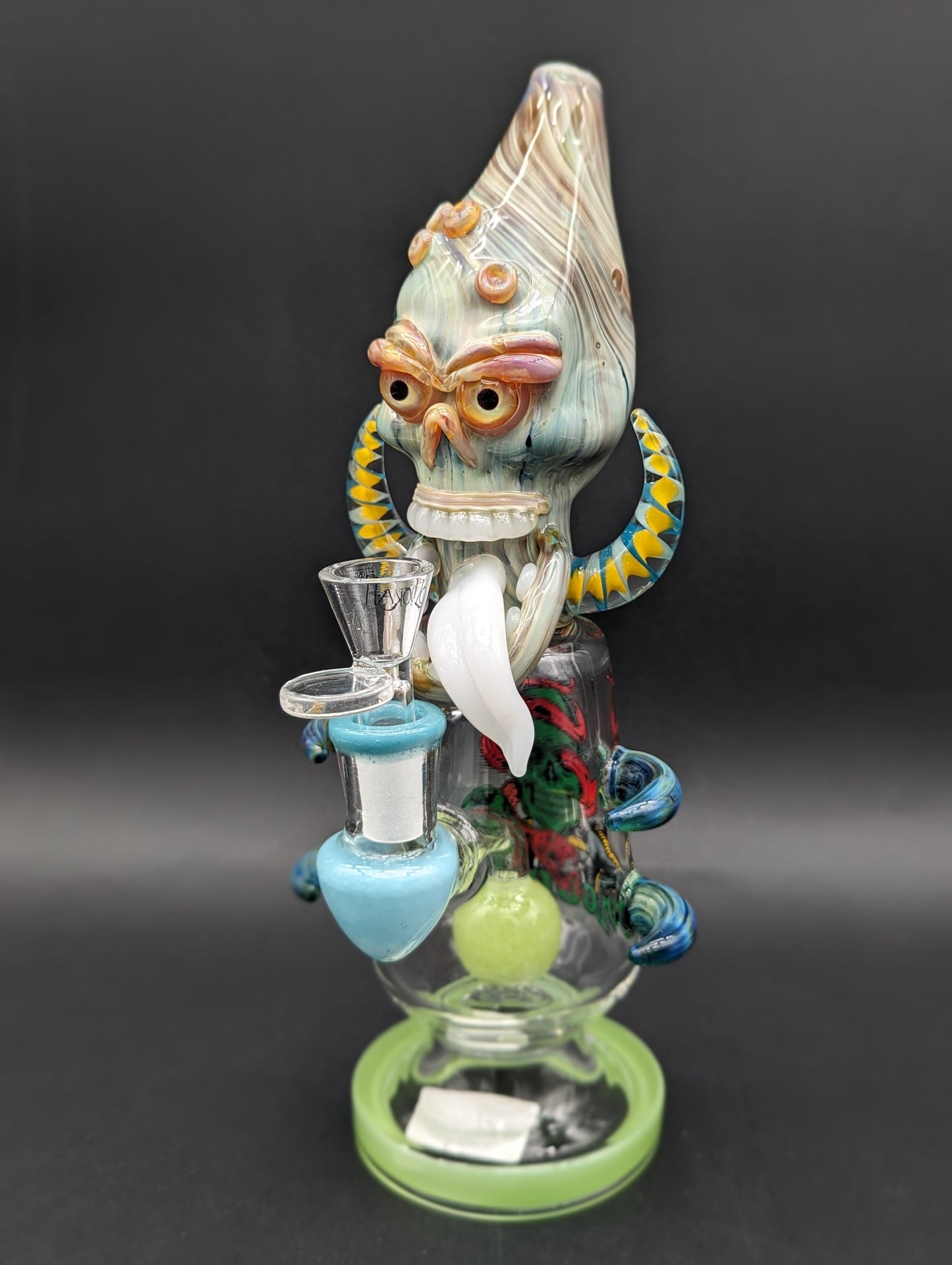 Lookah Glass - 11" Dry Bones High Grade Water Pipe