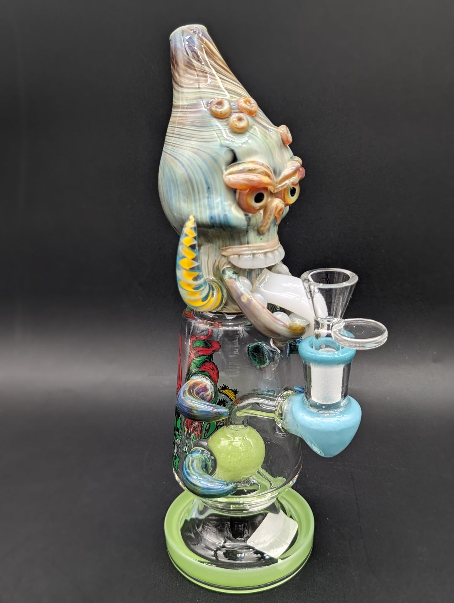 Lookah Glass - 11" Dry Bones High Grade Water Pipe