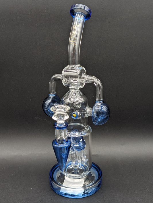 Lookah Glass Robot Recycler Water Pipe | 12.5"
