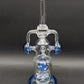 Lookah Glass Robot Recycler Water Pipe | 12.5"