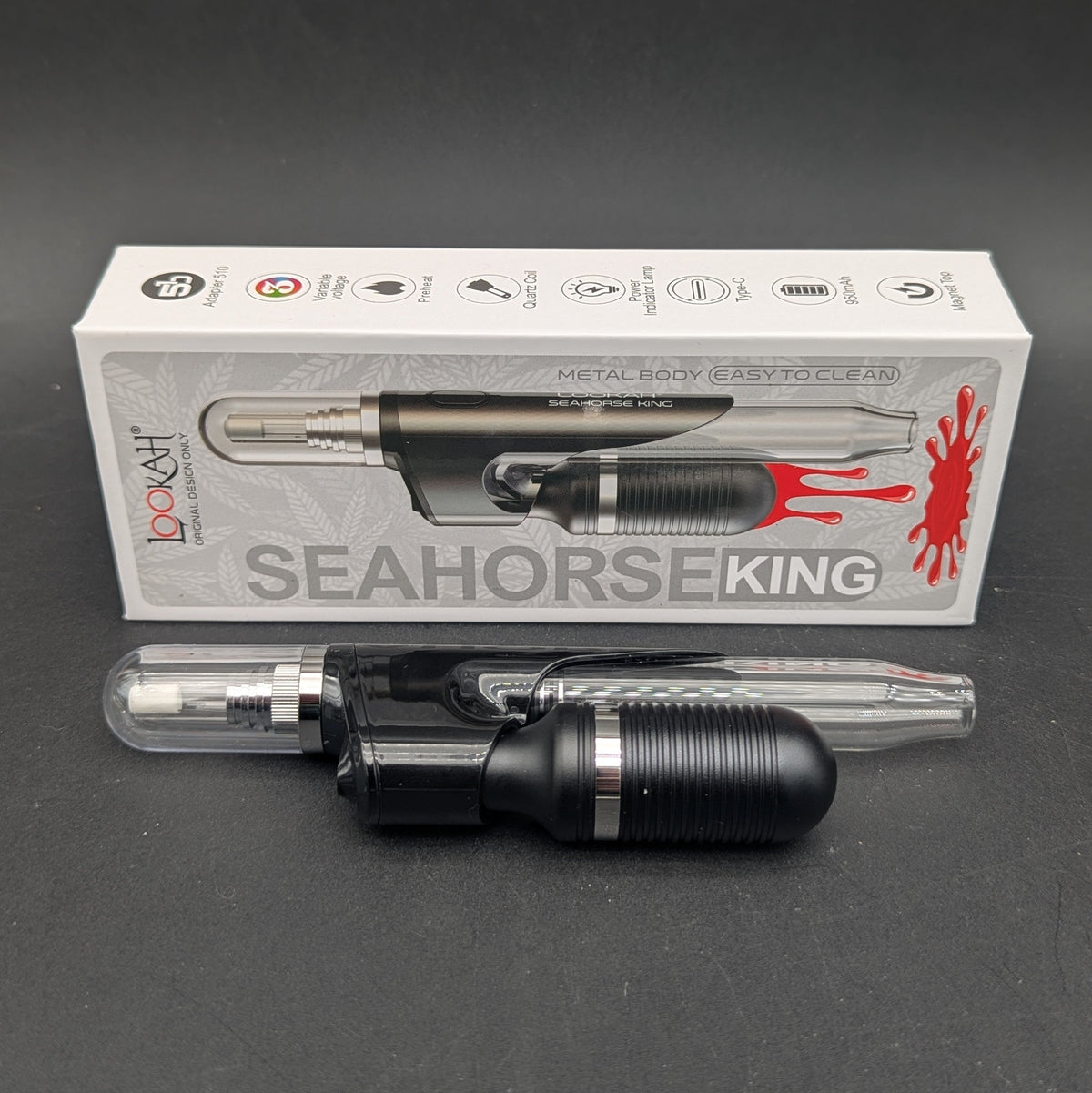 Lookah Seahorse King Electric Dab Pen | 950mAh-Avernic Smoke Shop