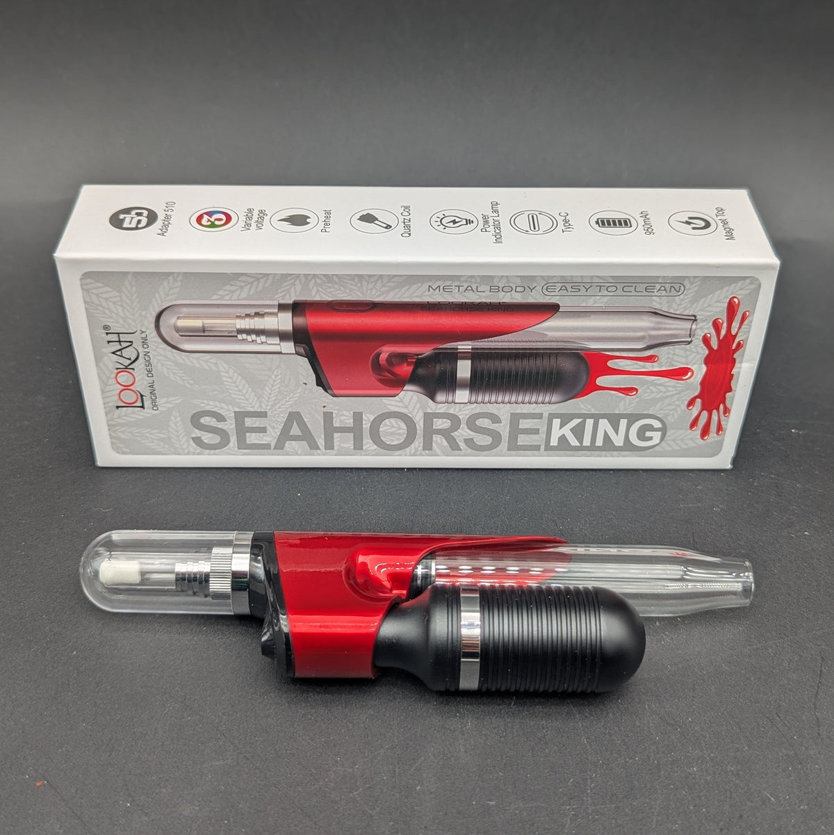 Lookah Seahorse King Electric Dab Pen | 950mAh-Avernic Smoke Shop