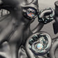 Mako Glass 10mm Opal Eyes Octopus Sculpture Dab Rig