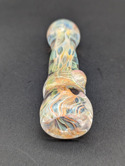 Mako Glass Fumed Chillum Pipe