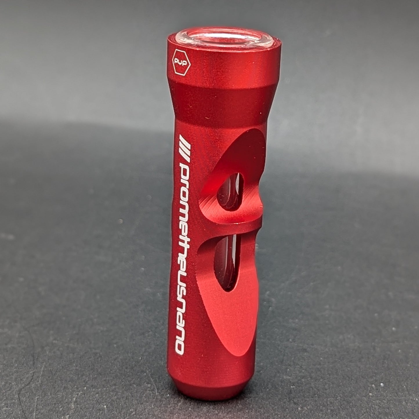 Metal + Glass Chillum Pipe-Avernic Smoke Shop