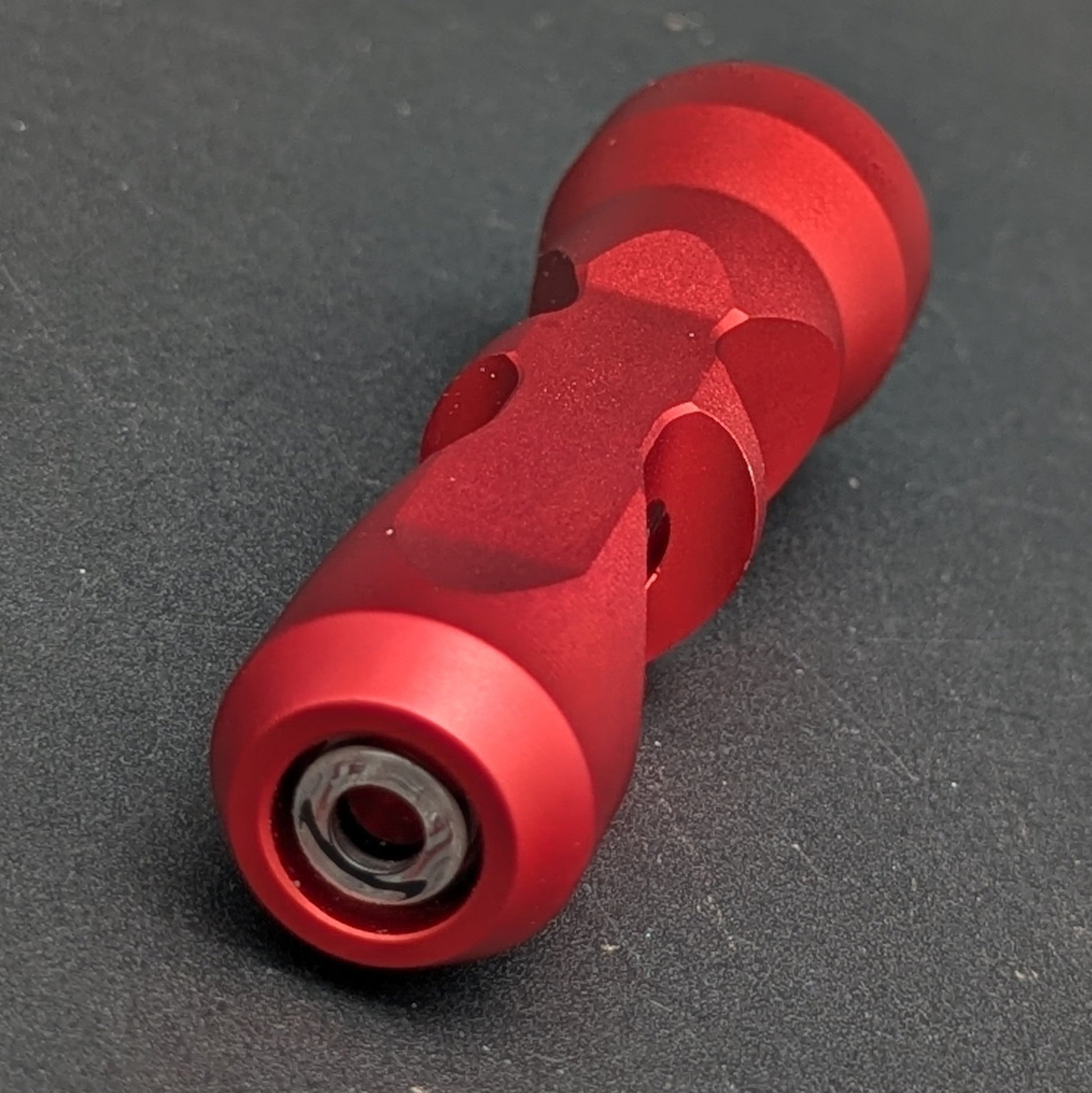 Metal + Glass Chillum Pipe-Avernic Smoke Shop