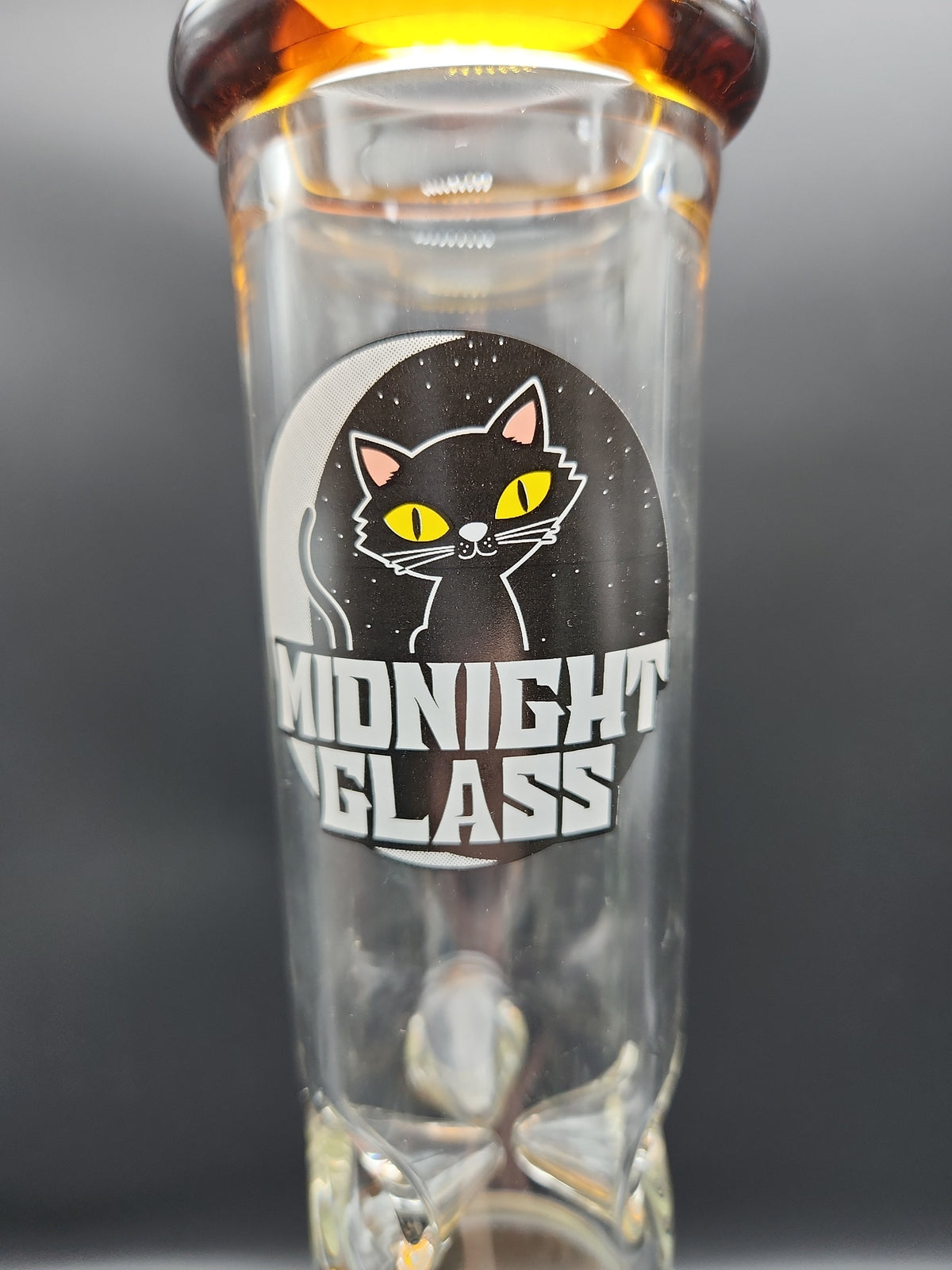 Midnight Glass 15.5" Classic Beaker w/ Tree Perc-Avernic Smoke Shop
