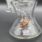 Midnight Glass 7.5" Rainbow Sphere Water Pipe-Avernic Smoke Shop