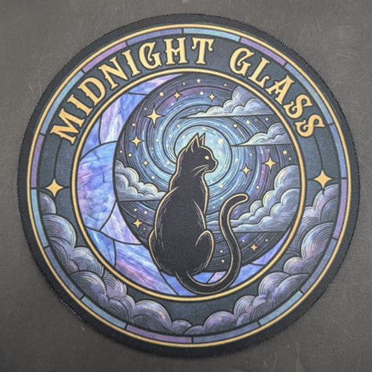 Midnight Glass "Cosmic Swirl" Dab Mat
