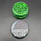 Midnight Glass Diamond Carved Grinders-Avernic Smoke Shop