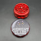 Midnight Glass Diamond Carved Grinders-Avernic Smoke Shop