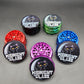Midnight Glass Diamond Carved Grinders-Avernic Smoke Shop