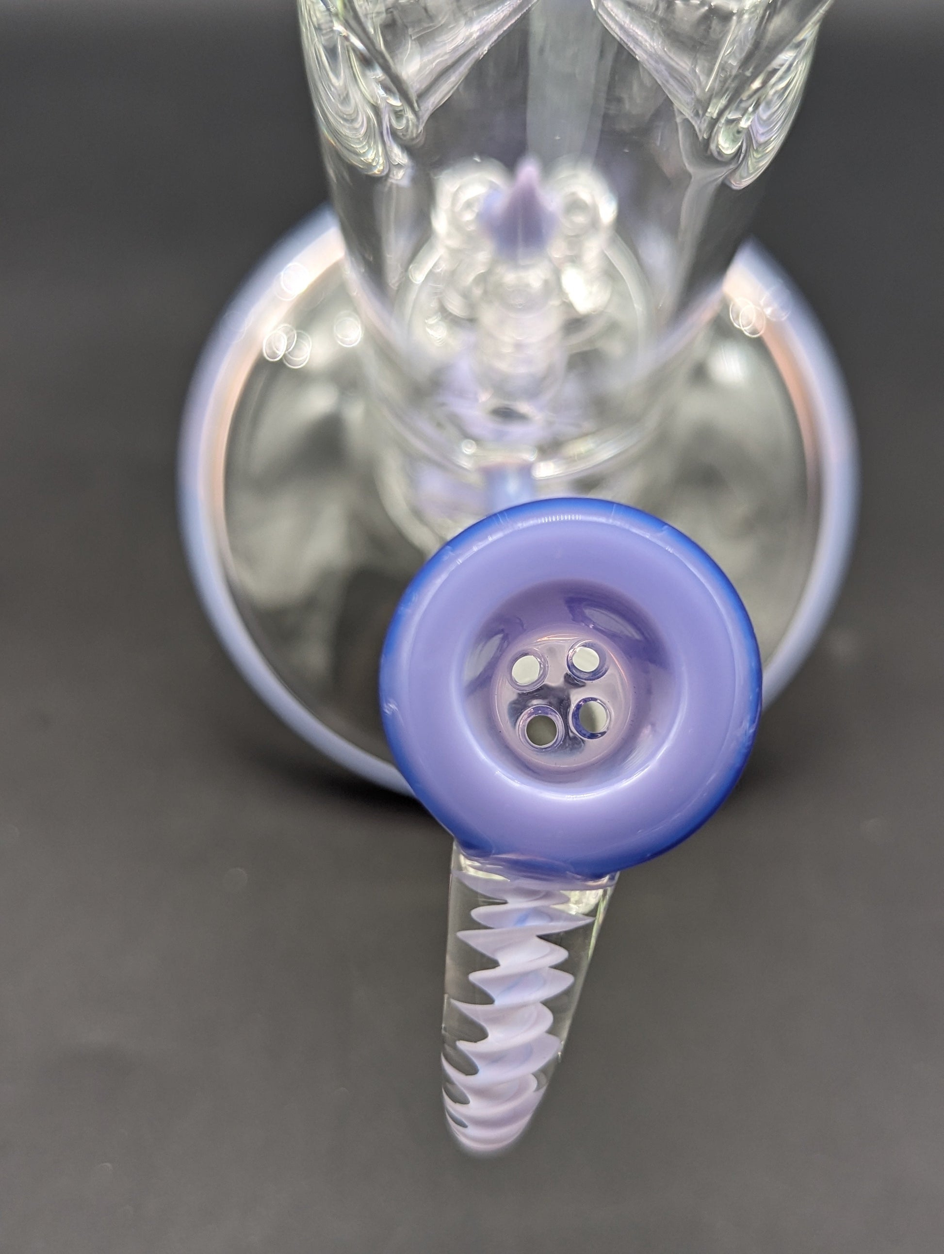 Midnight Glass Dual Inline + Inv3 Bong-Avernic Smoke Shop