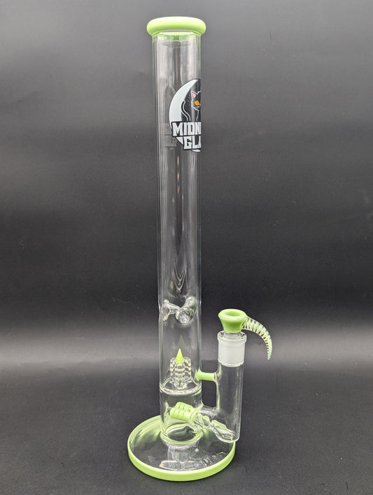 Midnight Glass Dual Inline + Inv3 Bong-Avernic Smoke Shop
