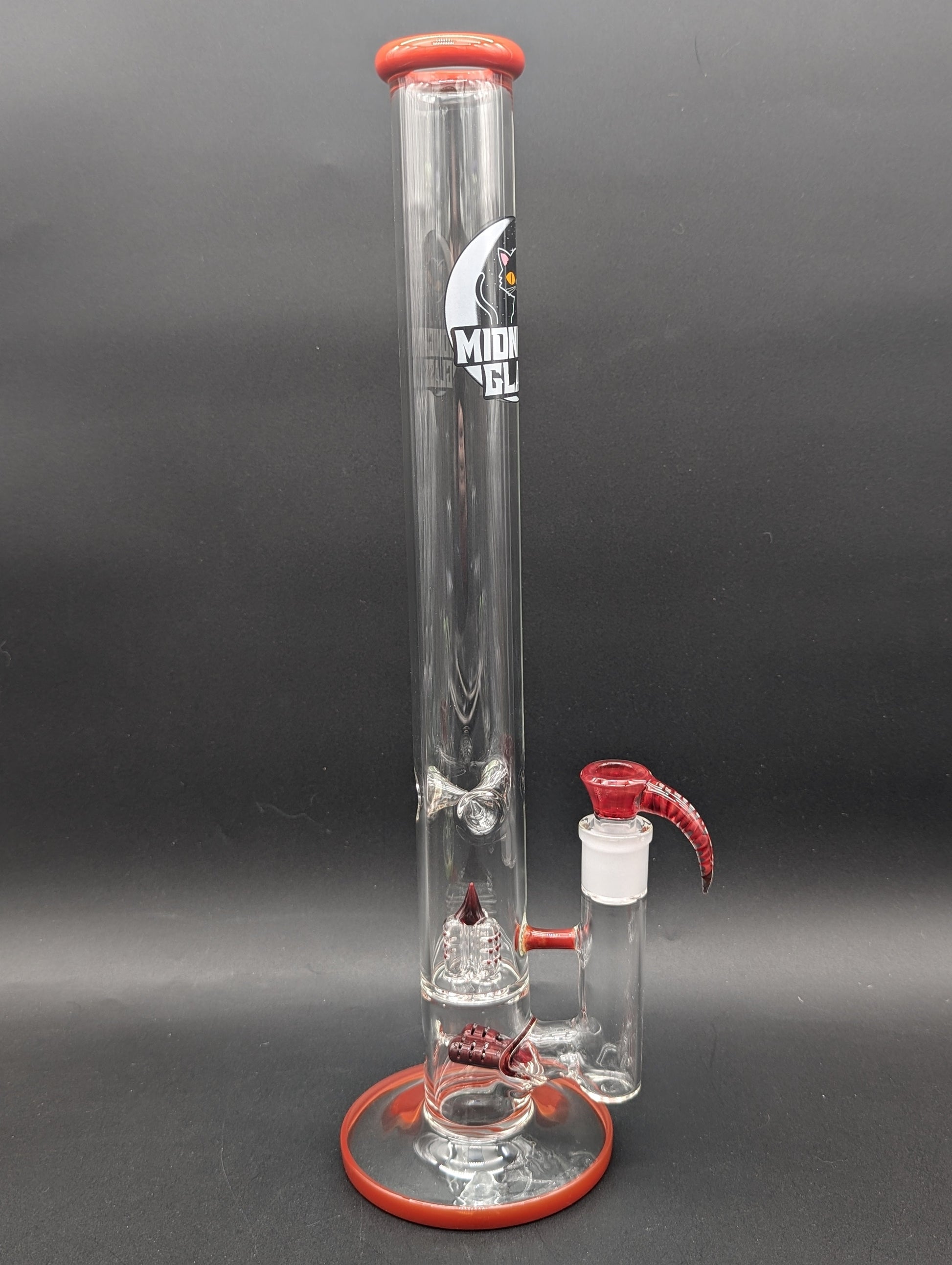 Midnight Glass Dual Inline + Inv3 Bong-Avernic Smoke Shop