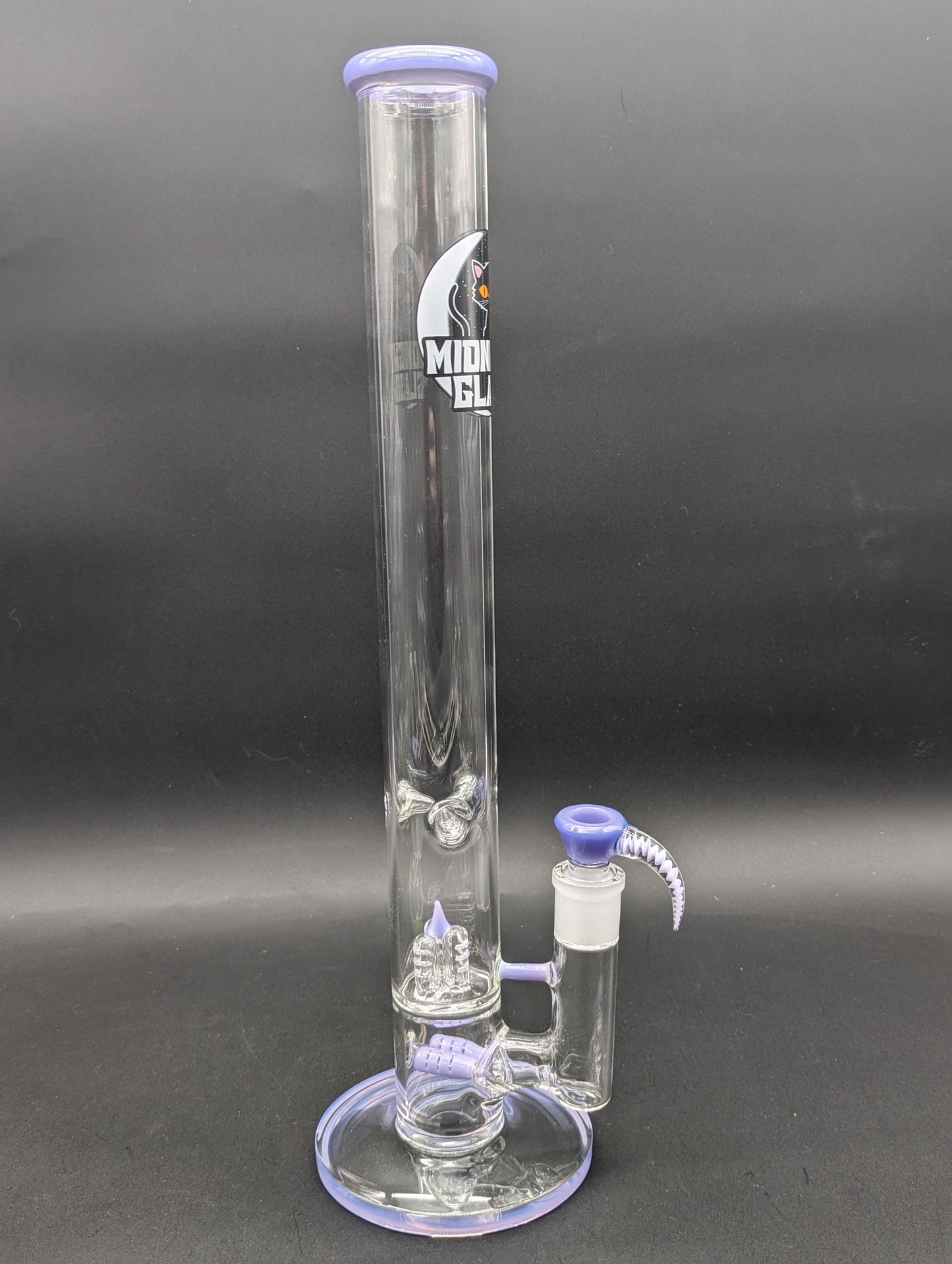 Midnight Glass Dual Inline + Inv3 Bong-Avernic Smoke Shop