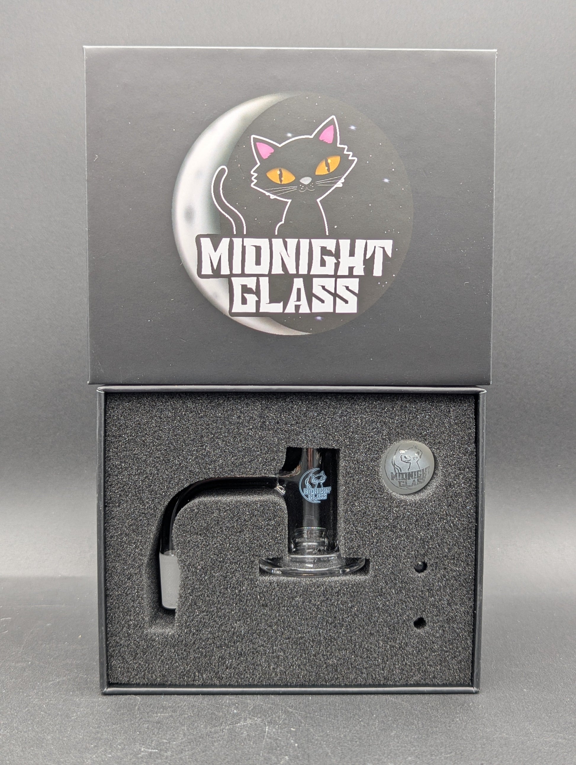 Midnight Quartz V2 Blender Banger Set 14mm-Avernic Smoke Shop