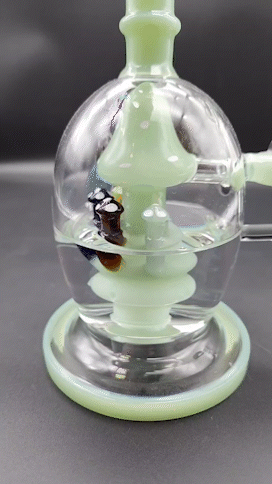 Midnights Mushrooms 9" Water Pipe-Avernic Smoke Shop