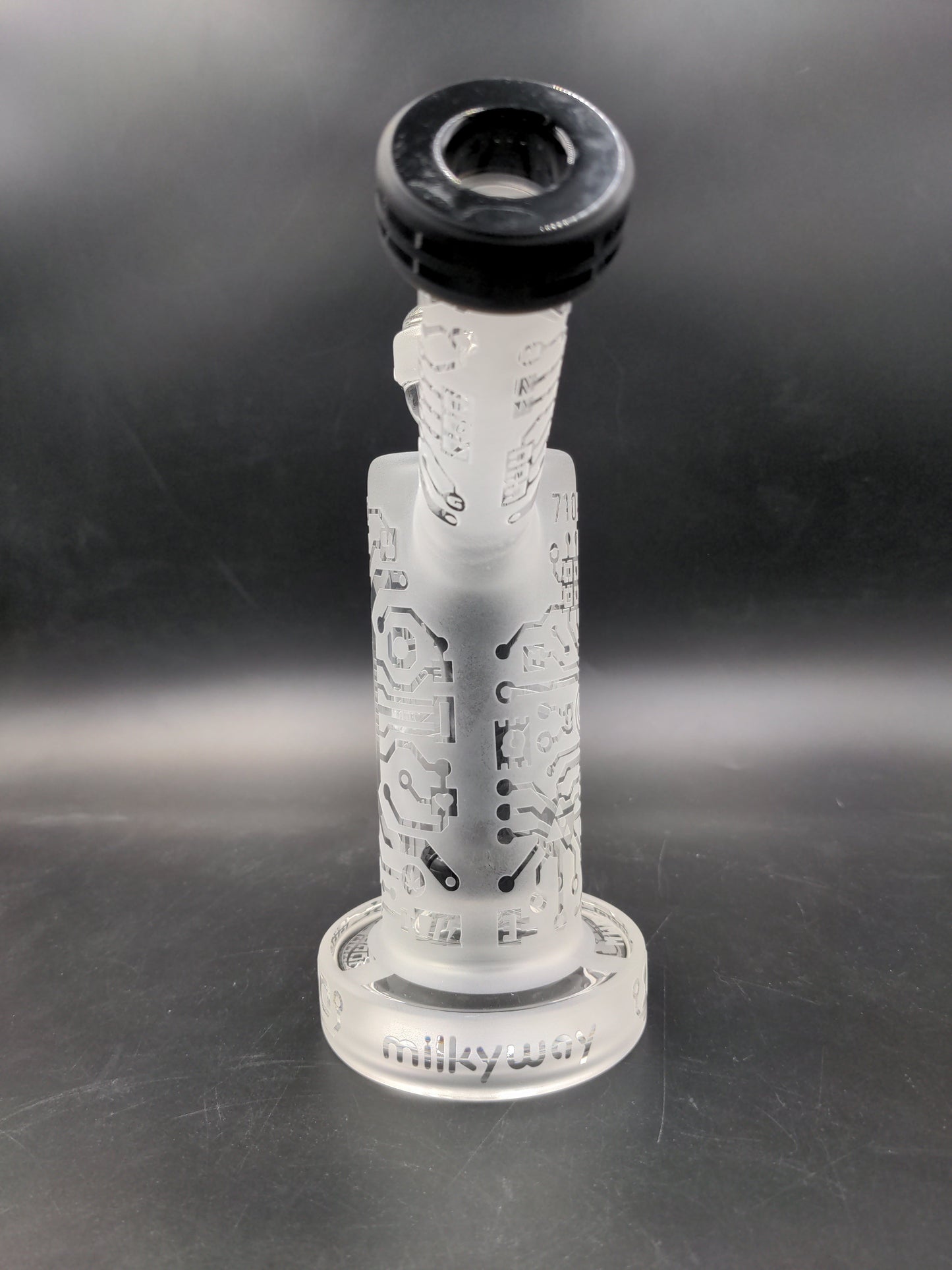 Milky Way Glass Onyx Core Bubbler - Avernic Smoke Shop