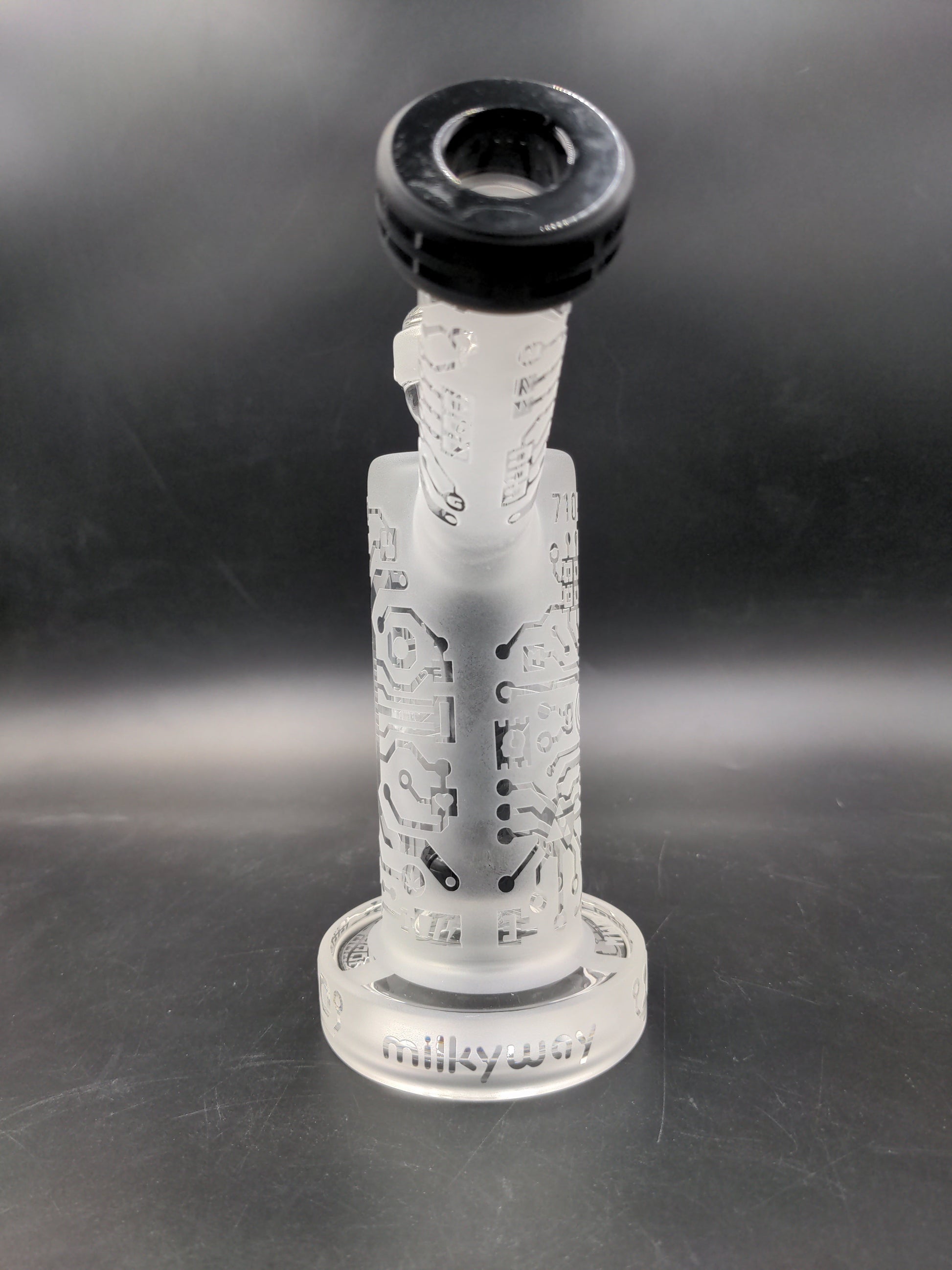 Milky Way Glass Onyx Core Bubbler - Avernic Smoke Shop