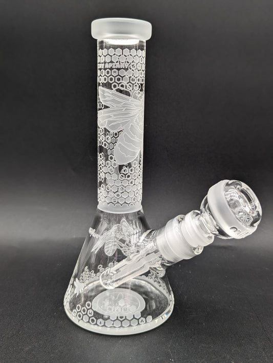 Milkyway Glass Mini Bee Hive 8" Beaker