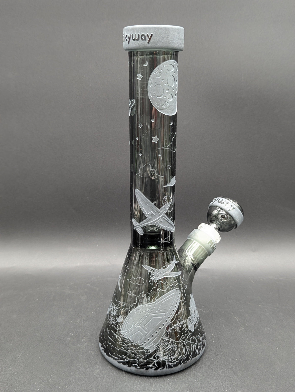 Milkyway Glass Roswell 1947 11" Beaker-Avernic Smoke Shop
