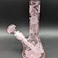 Milkyway Glass Space Odyssey 8" Beaker - Pink