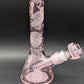 Milkyway Glass Space Odyssey 8" Beaker - Pink
