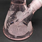 Milkyway Glass Space Odyssey 8" Beaker - Pink