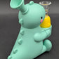 Mini Dino and Chick Silicone Bubbler