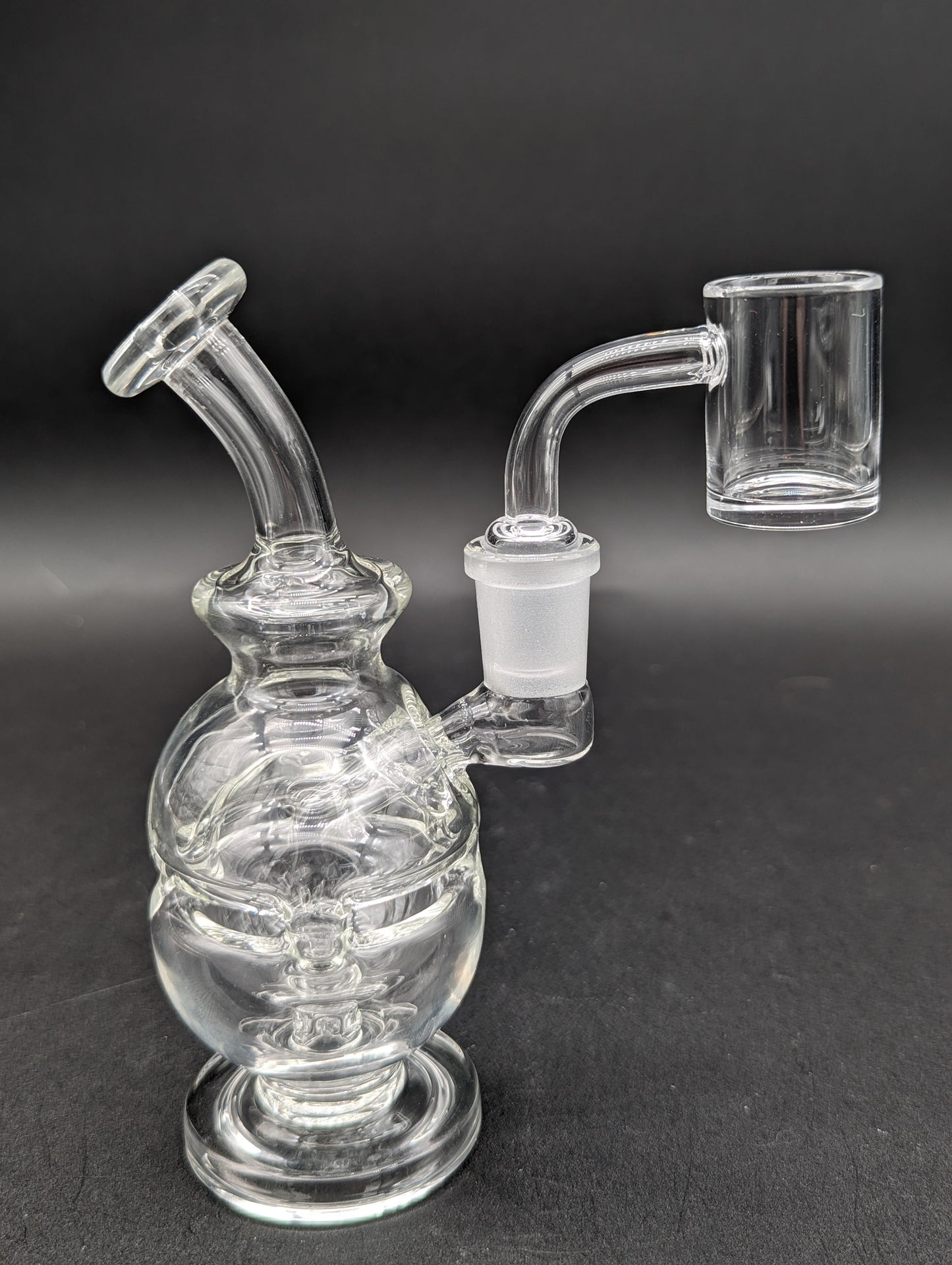 Mini Fab Egg Dab Rig w/ Showerhead 5.5"