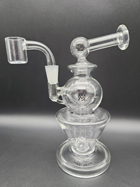 MJ Arsenal Gemini Mini Rig | 6.5" - Avernic Smoke Shop
