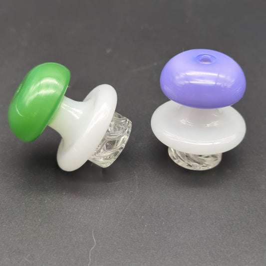 Mushroom Helix Carb Cap | 32mm-Avernic Smoke Shop