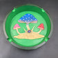 Mushroom Round Polyresin Ashtray | 4.25" - Avernic Smoke Shop