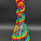 Musical Rainbow 12.5" 3D Beaker Bong