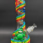 Musical Rainbow 12.5" 3D Beaker Bong