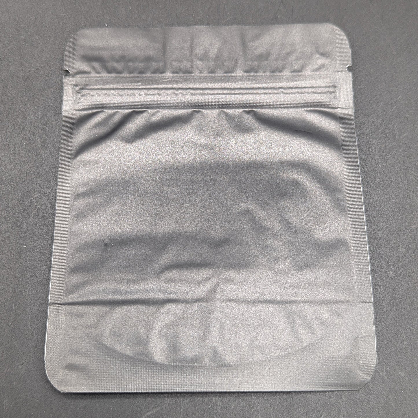 Mylar Bag Matte Black/Black- 1/8 (3.5g)-Avernic Smoke Shop