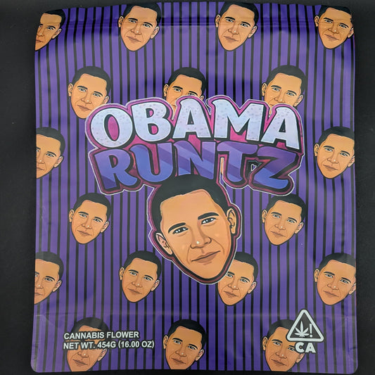 Obama Runtz 1 Pound Mylar Bags